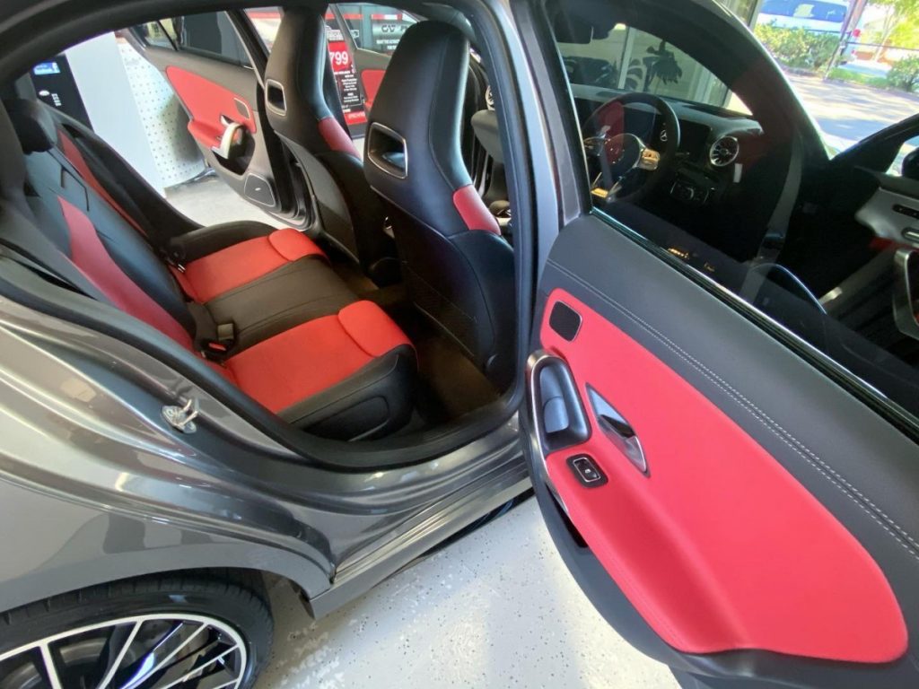 Car interior deals fabric protection